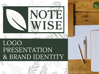 Note Wise Brand Identity brand identity branding freelace graphic design logo logo maker photoshop portfolio