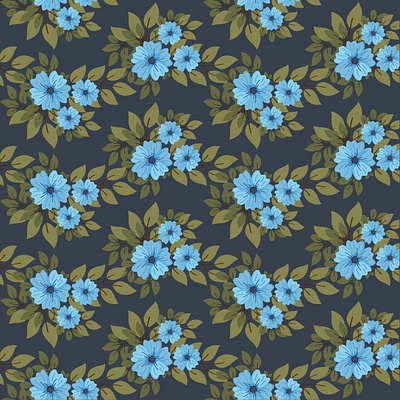 Repeat branding floral flower graphic design pattern pattern design print repeat repeat pattern