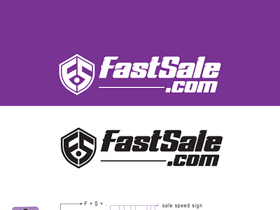 FastSale.com Logo branding design graphic design logo logo art logo design logo designs logo maker logodesign logodsign typography