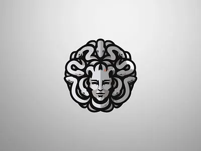 [ SELL ] Medusa Motion Logo Project brand branding design e sports emblem graphics logo medusa minimalist motion graphics simple sports
