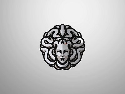 [ SELL ] Medusa Motion Logo Project brand branding design e sports emblem graphics logo medusa minimalist motion graphics simple sports