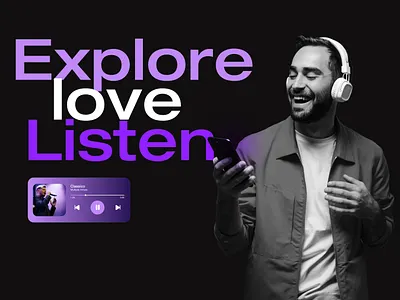 Music App Design app graphic design interface mobileapp ui ux