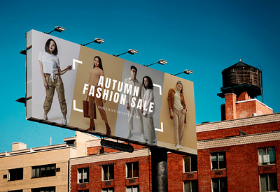Autumn Fashion SALE Banner autumn banner design fashion ui