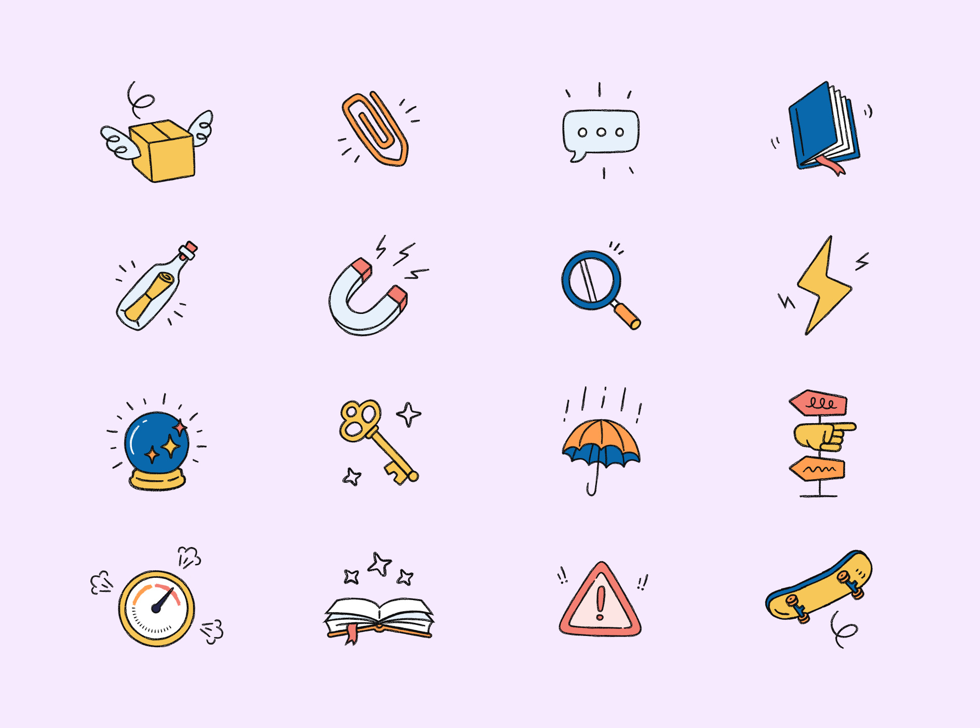 News in illustration set ✨ branding graphic design illustration