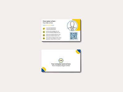 Corporate Business Card Design Template business identity card visiting card mockup