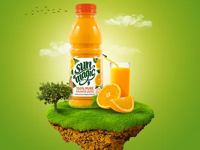 Oranges Juice Manipulation ads behance clemon design gatorade graphic design manipulation mattepainting photoshop poster design social media post wakandaforever