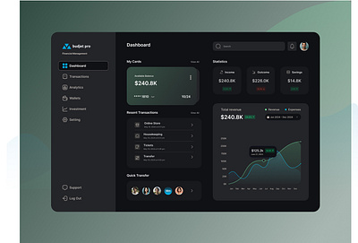 Financial Management Dashboard