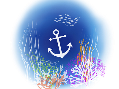 Illustration - Deep Sea graphic design illustration