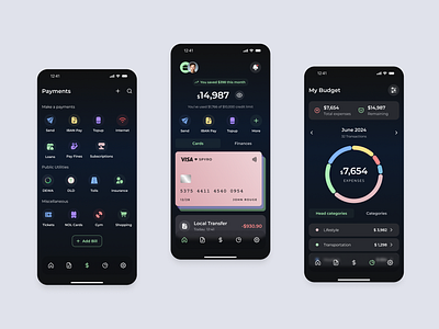 Spyro Mobile Banking App | Loans Management app design bank app banking app loans management mobile app mobile banking app ui ui interface