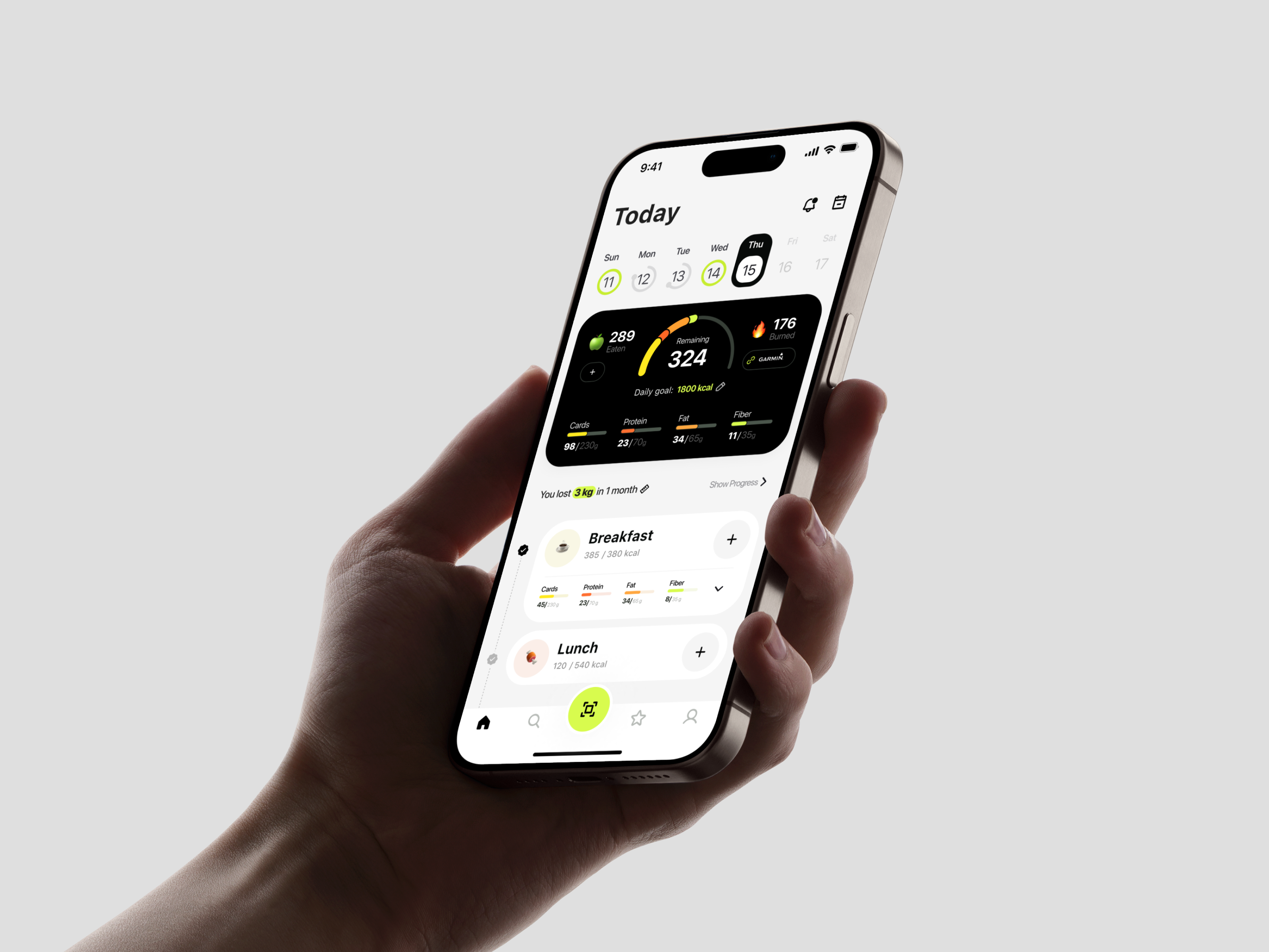 Nutrition App UI animation app app design app ui branding clean ui mobile mobile app mobile ui modern product design saas ui ux uxui website