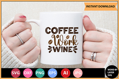 Coffee-Work Wine 3d animation graphic design motion graphics ui