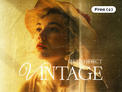 Vintage Overlay Photo Effect aged brown download effect film free freebie old overlay photo photoshop pixelbuddha psd retro sepia template texture vintage worn