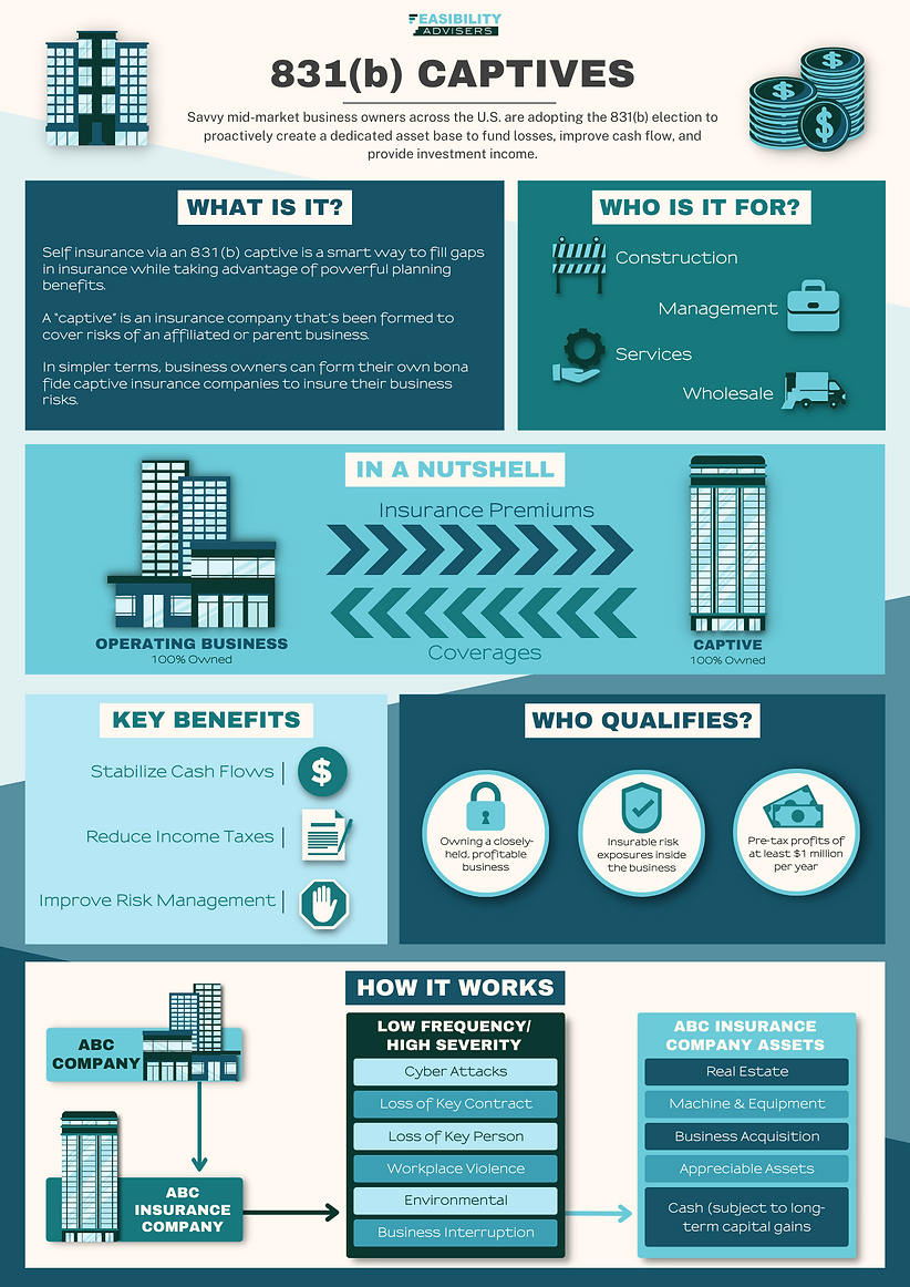 Feasibility Advisors - Infographic infographic insurance insurance agency insurance infographic