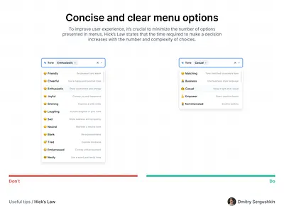 Menu options ai ai chat ai generation ai responce ai tone ai tool dropdown emoji emoji list emoji picker gmail hicks law menu menu item mood options selection tone useful tips user experience