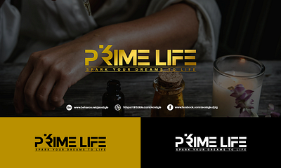 Prime Life business name product logo website