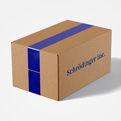 Box packaging astronomy box branding cat dark matter graphic design packaging physics schrodinger