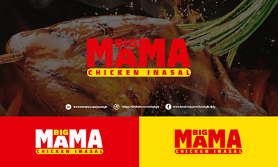 Big Mama Chicken Inasal business name food business logo