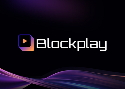 BlockPlay Games Logo Design brand design brand identity branding crypto cryptocurrency defi logo logo design ui web3