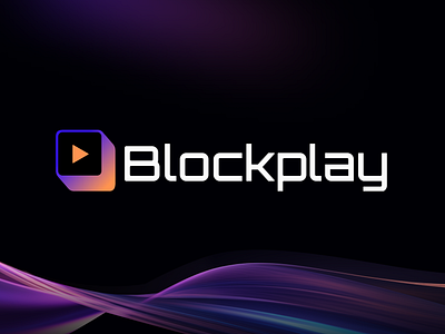 BlockPlay Games Logo Design brand design brand identity branding crypto cryptocurrency defi logo logo design ui web3