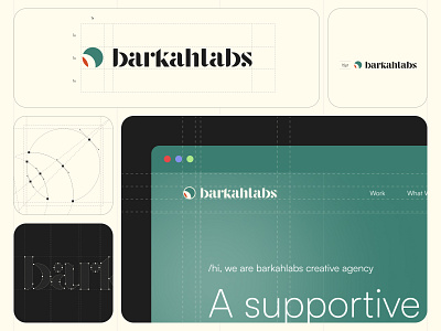 Barkahlabs Agency Identity Guidelines agencies agency branding clean clearspace color palette creative design development digital guidelines floral white guidelines identity logo logo meaning modern representation storytelling tile layout vintage