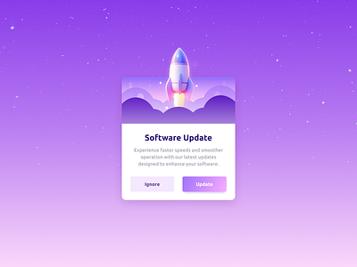 A window popup - Rocket concept design modern popup professional ui uiux design ux