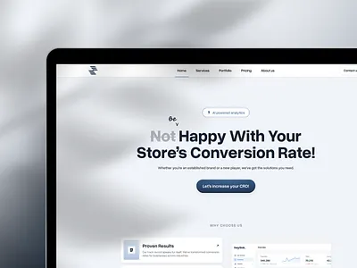 Conversion booster, Landing page design best cro landing page conversion website cro page cro website e commerce landing page gui design landing page design stores conversion rate ui3 uxui design