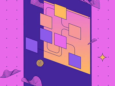 Pedigree Diagram Cover branding communication cover design diagram graphic design icons illustration planning productivity project management sketch strategy template ui ux