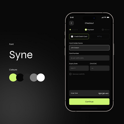 Daily UI #002 Credit Card Checkout app checkout colors credit card dailyui design experiance journey mobile mobile app typography ui user interface ux