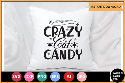 Crazy Cat Candy 3d animation branding graphic design logo motion graphics ui