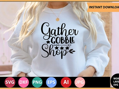 Gather Gobble Shop 3d animation branding graphic design logo motion graphics ui