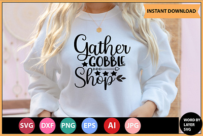 Gather Gobble Shop 3d animation branding graphic design logo motion graphics ui