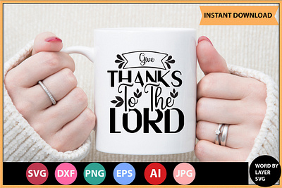 Give Thanks To The Lord 3d animation branding graphic design logo motion graphics ui