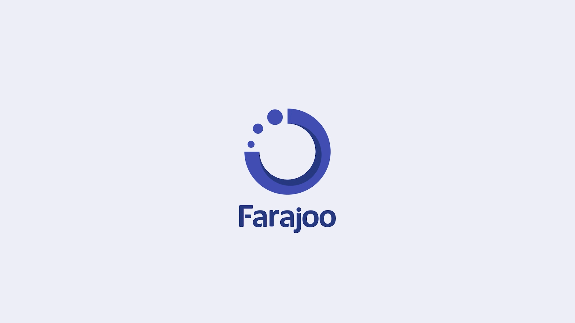 Farajoo Logoanimation animation branding design graphic design logo motion motion design motion graphics