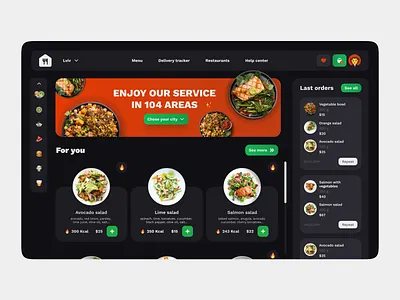 RESTAURANT MENU | PWA WEB APP | CREATIVE SaaS PLATFORM app cafe concept creative delivery development dish eat food food delivery app homepage meat menu pwa restaurant menu resturant saas ui ux web app