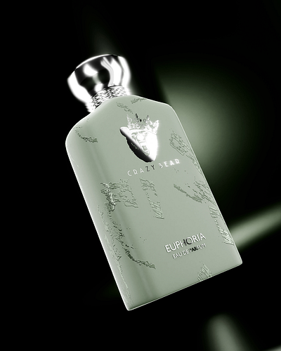 PACKAGING COMPOSITION CGI + POST PRODUCTION EUPHORIA PARFUM