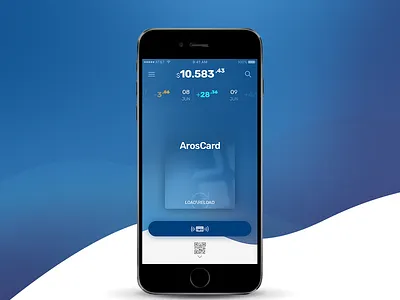 AROS CARD iOS App designs app figma ios mobile app ux ui