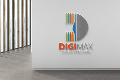 Digimax D Letter Logo animation branding digimax d letter logo graphic design logo motion graphics