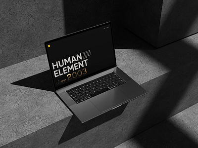 Human Element Web Design & Dev modern portfolio producer production production studio professional portfolio sleek web design web dev website design website update