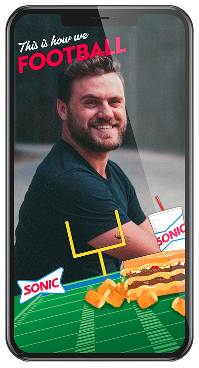 Sonic Ad for Snapchat