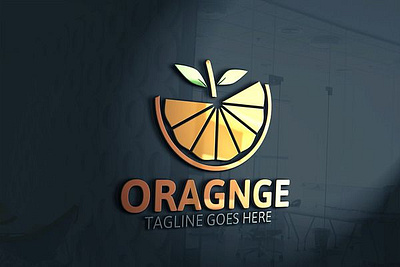 Orange Logo branding graphic design logo orange logo