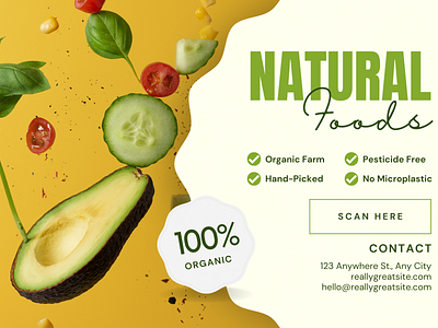 organic natural fruits label, poster, banner ad design ads design branding brochure design flowers flyer foods fruits graphic design illustration logo minimal natural organic poster template design thumbnail design typography ui