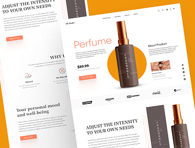 Shopify Perfume Website dropshipping fragrance online store perfume shopify shopify store shopify website uiux web design website