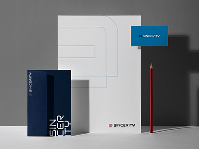 Brand Identity Stationery blue brand brand identity branding comex design designer graphic design graphic designer industry logo mockup mockups office print red sincerity stationery vector visual identity