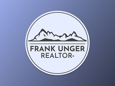 Frank Unger Realty Logo Design branding design logo