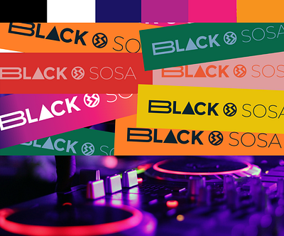 BLACK SOSA DJ - identity branding graphic design logo
