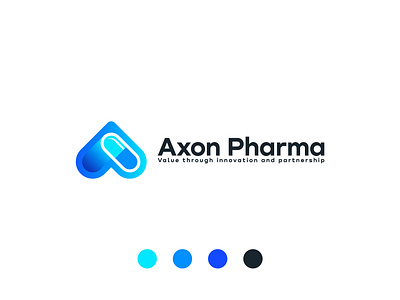 Pharmacy logo | (Letter A + Capsule icon) capsule logo gradient health lettering logo logo design medical pharma pharmaceutical pharmacy company logo pharmacy logo symbol visual identity