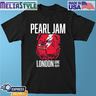 Pearl Jam World Tour London, Uk June 29 2024 Shirt