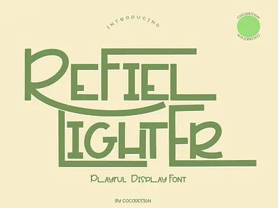 Refiel lighter font 3d animation branding design font graphic design illustration logo motion graphics ui