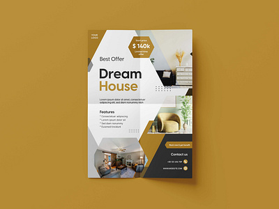 Real estate sale flyer annual brochure catalog flyer home home real estate illustration indesign motion graphics print real estate realestate realestateflyer sale template