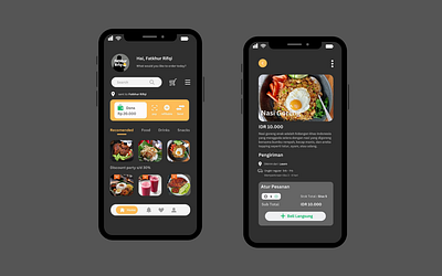 Always happy | Best Food Ordering App graphic design ui